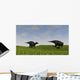 Two Shuangmiaosaurus Walking across Wall Decal Design 2