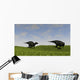Two Shuangmiaosaurus Walking across Wall Decal Design 2
