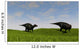 Two Shuangmiaosaurus Walking across Wall Decal Design 2