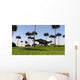 Shuangmiaosaurus Walking across Grassy Wall Decal Design 2