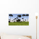 Shuangmiaosaurus Walking across Grassy Wall Decal Design 1