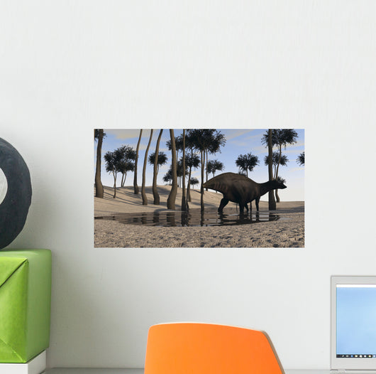 Shuangmiaosaurus Swampy Water Wall Decal