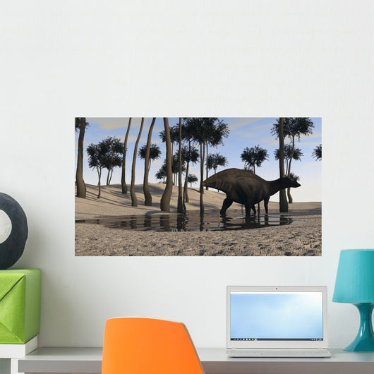 Shuangmiaosaurus Swampy Water Wall Decal