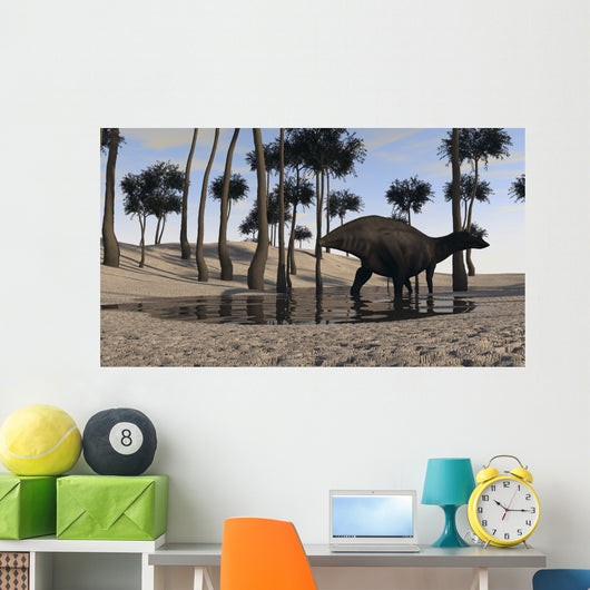Shuangmiaosaurus Swampy Water Wall Decal