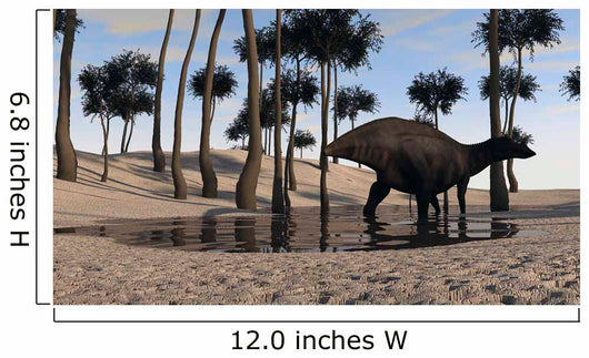 Shuangmiaosaurus Swampy Water Wall Decal