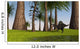 Spinosaurus Hunting along Edge Wall Decal Design 3
