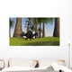 Spinosaurus Hunting along Edge Wall Decal Design 2