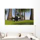 Spinosaurus Hunting along Edge Wall Decal Design 2