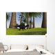 Spinosaurus Hunting along Edge Wall Decal Design 2