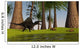 Spinosaurus Hunting along Edge Wall Decal Design 1