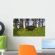 Udanoceratops Walking across Grassy Wall Decal Design 2
