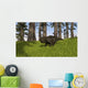 Udanoceratops Walking across Grassy Wall Decal Design 2