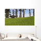 Udanoceratops Walking across Grassy Wall Decal Design 1