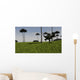 Yangchuanosaurus Running across Grassy Wall Decal Design 1