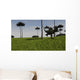 Yangchuanosaurus Running across Grassy Wall Decal Design 1