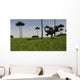 Yangchuanosaurus Running across Grassy Wall Decal Design 1