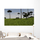 Yangchuanosaurus Running across Grassy Wall Decal Design 1
