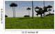 Yangchuanosaurus Running across Grassy Wall Decal Design 1
