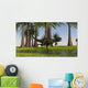 Yangchuanosaurus Running through Swampy Wall Decal
