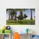 Yangchuanosaurus Running through Swampy Wall Decal