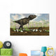 Tyrannosaurus Rex Walking across Wall Decal Design 4