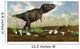 Tyrannosaurus Rex Walking across Wall Decal Design 4