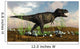 Tyrannosaurus Rex Walking across Wall Decal Design 3