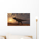 Tyrannosaurus Rex Walking across Wall Decal Design 2