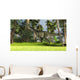 Monolophosaurus Prehistoric Tropical Landscape Wall Decal Design 2