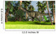 Monolophosaurus Prehistoric Tropical Landscape Wall Decal Design 2