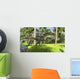 Monolophosaurus Prehistoric Tropical Landscape Wall Decal Design 1