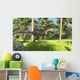 Monolophosaurus Prehistoric Tropical Landscape Wall Decal Design 1