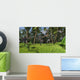 Two Gigantoraptors Running across Wall Decal Design 1