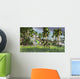 Monolophosaurus Walking through Shallow Wall Decal