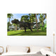 Tyrannosaurus Rex Hunting Tropical Wall Decal Design 2