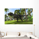 Tyrannosaurus Rex Hunting Tropical Wall Decal Design 2