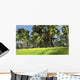 Tyrannosaurus Rex Hunting Tropical Wall Decal Design 1