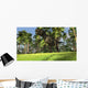 Tyrannosaurus Rex Hunting Tropical Wall Decal Design 1