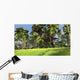 Tyrannosaurus Rex Hunting Tropical Wall Decal Design 1