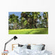Tyrannosaurus Rex Hunting Tropical Wall Decal Design 1