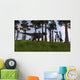 Tyrannosaurus Rex Confronts Large Wall Decal