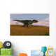 Tyrannosaurus Rex Walking across Wall Decal Design 1