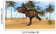 Tyrannosaurus Rex Running Prehistoric Wall Decal Design 2