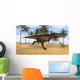 Tyrannosaurus Rex Running Prehistoric Wall Decal Design 1