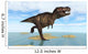 Tyrannosaurus Rex Running through Wall Decal Design 4