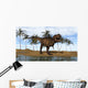 Tyrannosaurus Rex Standing Shoreline Wall Decal