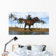 Tyrannosaurus Rex Standing Shoreline Wall Decal