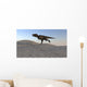 Tyrannosaurus Rex Running across Wall Decal Design 2
