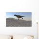Tyrannosaurus Rex Running across Wall Decal Design 2