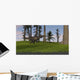 Tyrannosaurus Rex Grassy Field Wall Decal Design 1